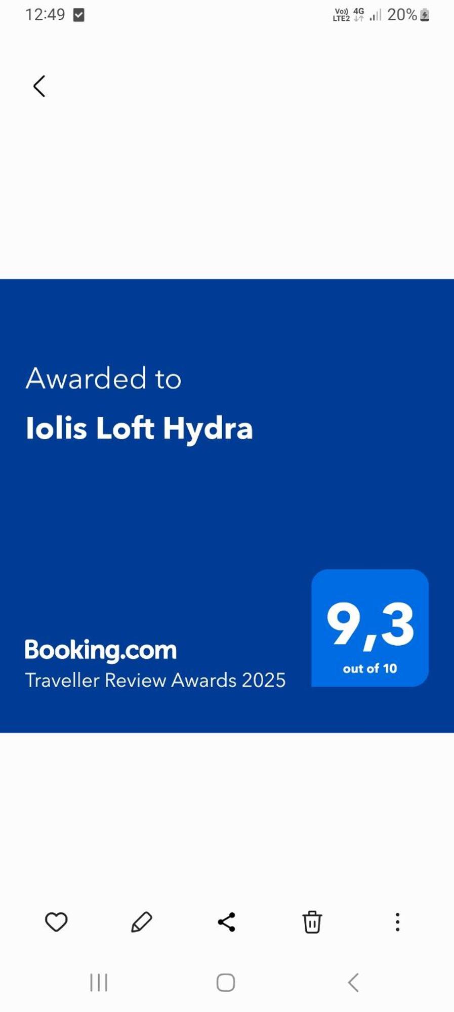 Iolis Loft Hydra Apartment Exterior foto